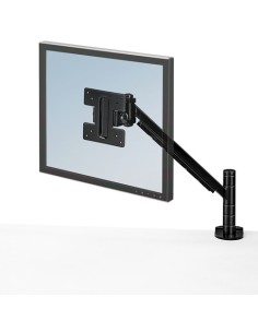 Fellowes 8038201 supporto da tavolo per Tv a schermo piatto 53,3 cm (21") Nero, Perlato