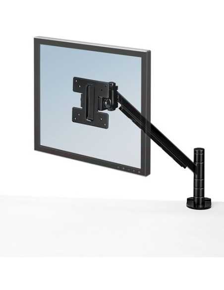 Fellowes 8038201 supporto da tavolo per Tv a schermo piatto 53,3 cm (21") Nero, Perlato