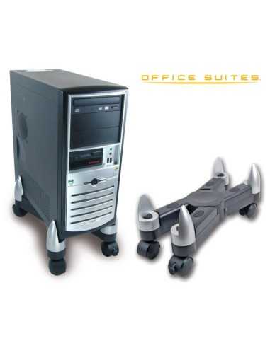 Fellowes 8039001 supporto per CPU PC Nero, Argento