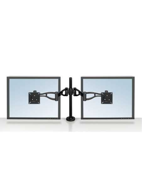 Fellowes 8041701 supporto da tavolo per Tv a schermo piatto 66 cm (26") Morsa Nero
