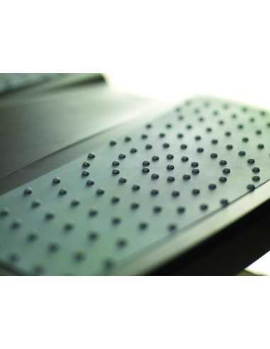 Fellowes 8067001 poggiapiede da scrivania Nero