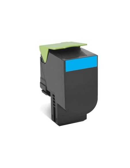Lexmark 802HC cartuccia toner 1 pz Originale Ciano