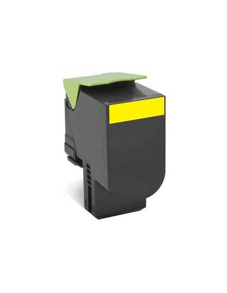 Lexmark 80C2HYE cartuccia toner 1 pz Originale Giallo
