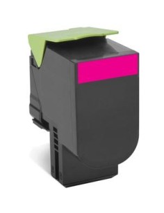 Lexmark 80C2SME cartuccia toner 1 pz Originale Magenta