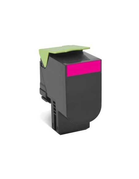 Lexmark 80C2SME cartuccia toner 1 pz Originale Magenta