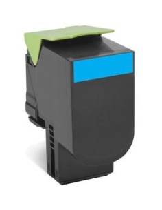 Lexmark 802XC cartuccia toner 1 pz Originale Ciano