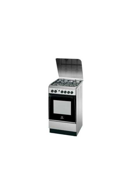 Indesit KN1G21S(X) I cucina Gas Acciaio inossidabile A