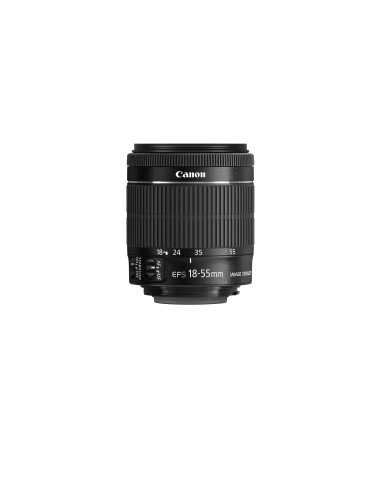 Canon EF-S 18-55mm f 3.5-5.6 IS STM SLR Obiettivi standard Nero