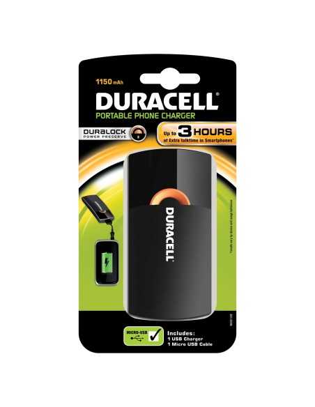 Duracell Mobile Charger Nero Interno, Esterno