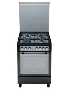 Hotpoint CX65S72 (A) IT HA H cucina Gas Nero