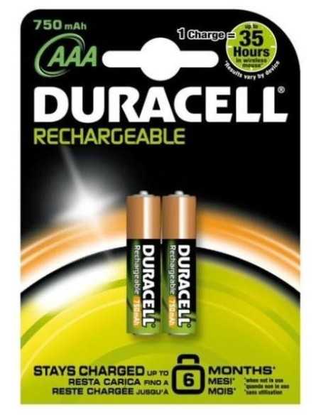 Duracell Stays Charged, AAA Batteria ricaricabile Nichel-Metallo Idruro (NiMH)