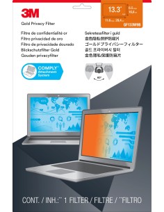 3M Filtro Privacy oro per laptop widescreen da 13,3” 2