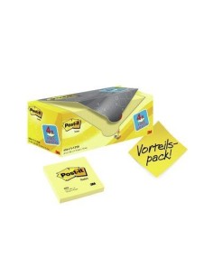 3M 654Y-20 pouch autoadesiva Quadrato Giallo 100 fogli