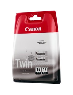 Canon Cartuccia d'inchiostro nero BCI-15BK (confezione doppia)
