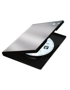 Fellowes 83357 custodia CD DVD Scatola con DVD 1 dischi Nero