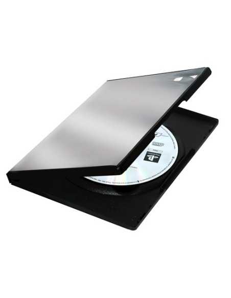 Fellowes 83357 custodia CD DVD Scatola con DVD 1 dischi Nero