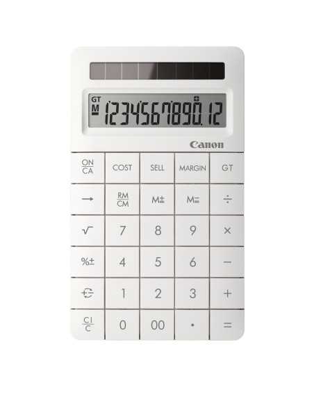 Canon X Mark II calcolatrice Tasca Calcolatrice finanziaria Bianco