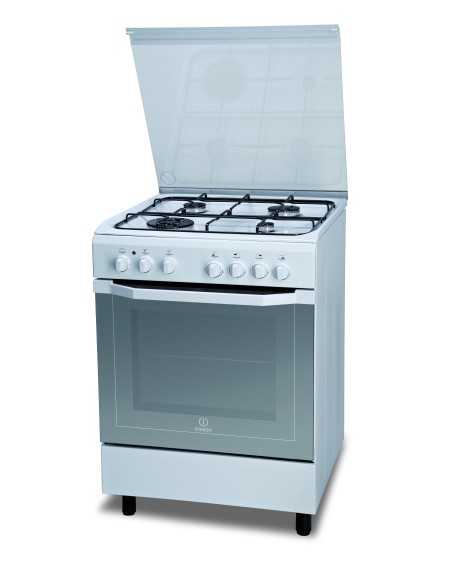 Indesit I6TMH2AF(W) I Cucina Gas Bianco A