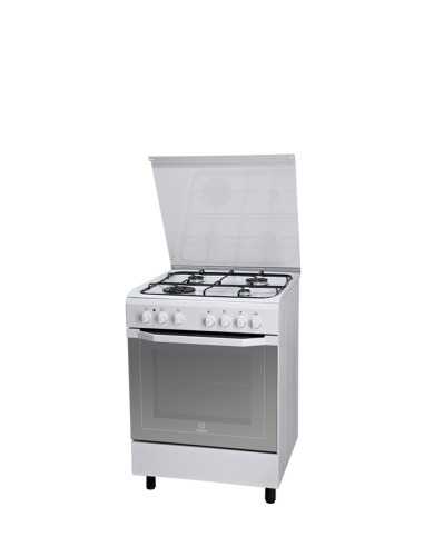Indesit I6TMH2AF(W) I Cucina Gas Bianco A