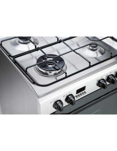 Indesit I6TMH6AF(X) I cucina Gas Acciaio inossidabile A