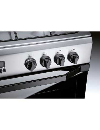 Indesit I6TMH6AF(X) I cucina Gas Acciaio inossidabile A