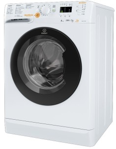 Indesit XWDA 751280X WKKK IT lavasciuga Libera installazione Caricamento frontale Nero, Bianco