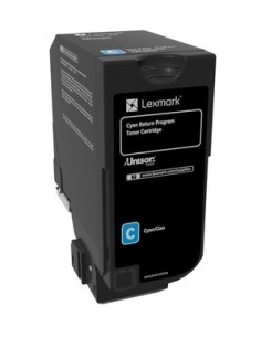 Lexmark 84C2HC0 cartuccia toner 1 pz Originale Ciano