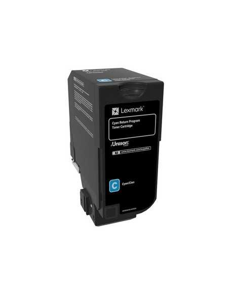 Lexmark 84C2HC0 cartuccia toner 1 pz Originale Ciano