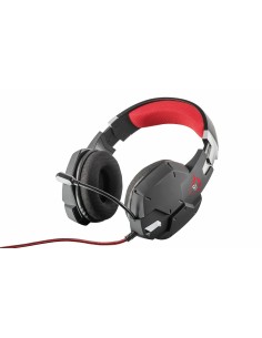 Trust GXT 322 Auricolare Cablato A Padiglione Giocare Nero, Rosso