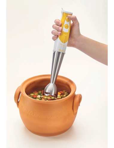 Ariete 887 Frullatore ad immersione 700 W Bianco, Giallo