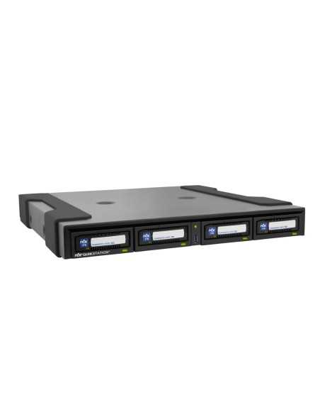 Overland-Tandberg RDX QuikStation 4 array di dischi 16 TB Rack (1U) Nero, Grigio