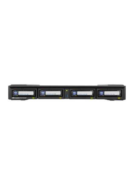 Overland-Tandberg RDX QuikStation 4 array di dischi 16 TB Desktop Nero, Grigio