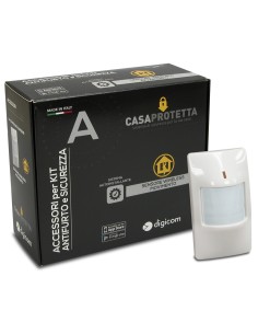 Digicom 8D5811DA rilevatore di movimento Sensore infrarosso Wireless Parete Bianco 2