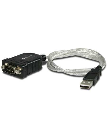 Digicom USB Serial Converter cavo seriale Nero, Argento USB tipo A DB-9