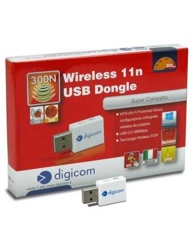 Digicom 8E4550 scheda di rete e adattatore WLAN 300 Mbit s