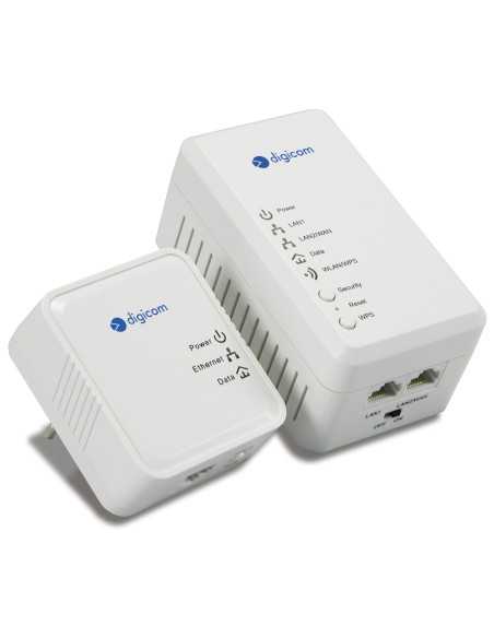 Digicom PL500WK-A01 500 Mbit s Collegamento ethernet LAN Wi-Fi Bianco