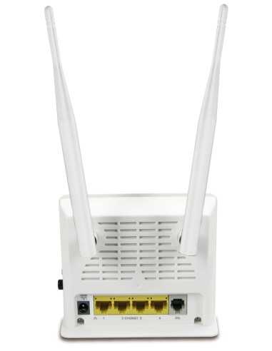 Digicom RAW300L-A05 router wireless Fast Ethernet Banda singola (2.4 GHz) 4G Bianco