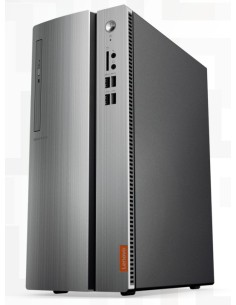 Lenovo IdeaCentre 510 DDR4-SDRAM A10-9700 Desktop AMD A10 8 GB 1128 GB HDD+SSD Windows 10 Home PC Argento