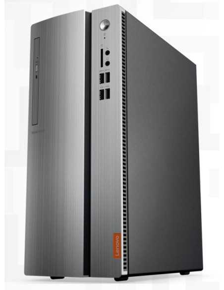 Lenovo IdeaCentre 510 DDR4-SDRAM A10-9700 Desktop AMD A10 8 GB 1128 GB HDD+SSD Windows 10 Home PC Argento