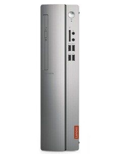 Lenovo IdeaCentre 510S DDR4-SDRAM i3-7100 SFF Intel® Core™ i3 4 GB 1000 GB HDD Windows 10 Home PC Nero, Argento