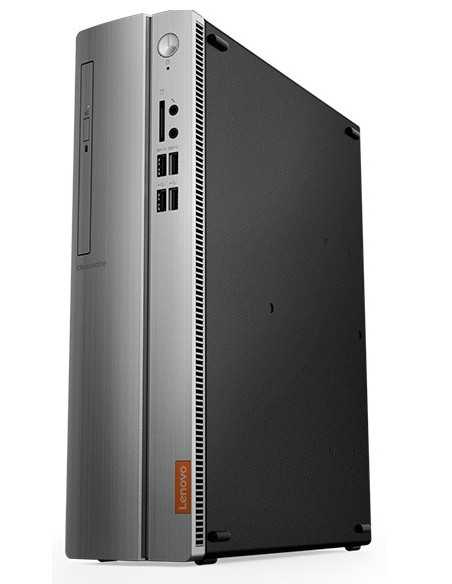 Lenovo IdeaCentre 510S DDR4-SDRAM i3-7100 SFF Intel® Core™ i3 4 GB 1000 GB HDD Windows 10 Home PC Nero, Argento