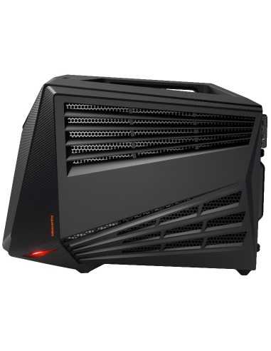 Lenovo IdeaCentre Y720 Cube DDR4-SDRAM i7-7700 Mini Tower Intel® Core™ i7 12 GB 1128 GB HDD+SSD Windows 10 Home PC Nero, Rosso