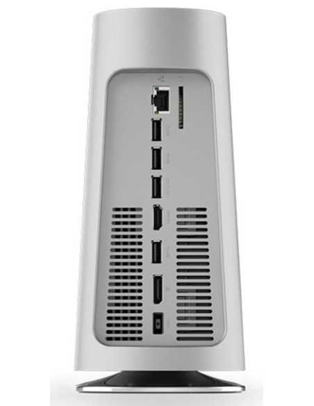 Lenovo IdeaCentre 620S DDR4-SDRAM i5-7400T mini PC Intel® Core™ i5 8 GB 256 GB SSD Windows 10 Home Nero, Argento