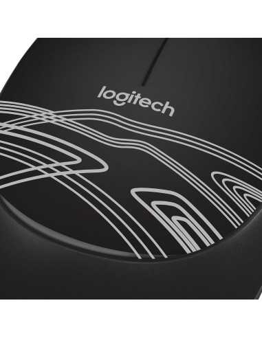 Logitech M105 mouse Ambidestro USB tipo A Ottico 1000 DPI