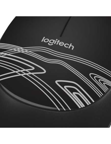 Logitech M105 mouse Ambidestro USB tipo A Ottico 1000 DPI