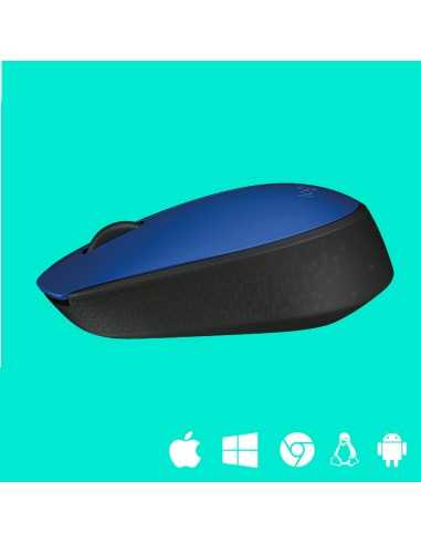 Logitech M171 mouse Ambidestro RF Wireless Ottico 1000 DPI