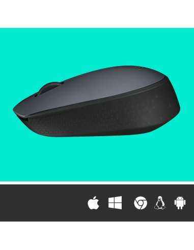 Logitech M170 mouse Ambidestro RF Wireless Ottico 1000 DPI