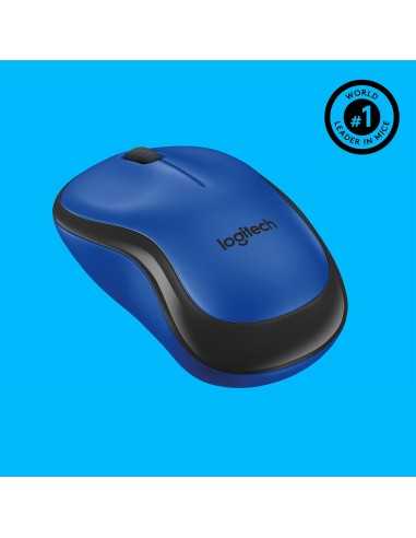 Logitech M220 SILENT mouse Ambidestro RF Wireless Ottico 1000 DPI