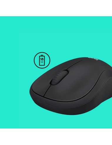 Logitech B220 SILENT mouse Ambidestro RF Wireless Ottico 1000 DPI