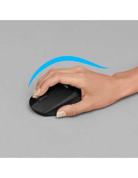 Logitech M330 SILENT PLUS mouse Mano destra RF Wireless Meccanico 1000 DPI